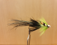 Pot Belly Pig Chartreuse and Black Conehead 15mm
